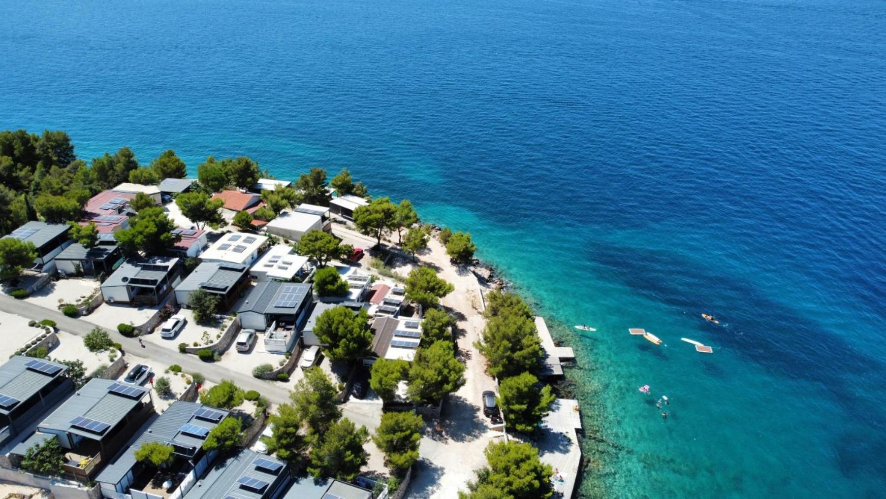 Hipo Camp Mobil Home Arta Pakoštane Esterno foto